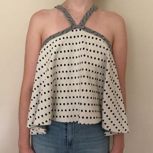 Postmark/Anthropologie Jemma swing halter top